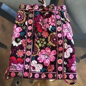 NWOT Vera Bradley cinch drawstring backpack